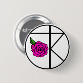 OTK Insignia Ronde Button 5,7 Cm (Voorkant /achterkant)