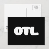 OTL Emoticon ~ Korean Slang Briefkaart (Voorkant / Achterkant)