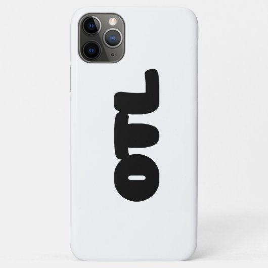 OTL Emoticon ~ Korean Slang Case-Mate iPhone Case (Achterkant)