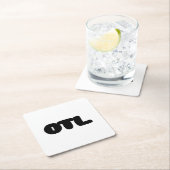 OTL Emoticon ~ Korean Slang Kartonnen Onderzetters (Insitu)