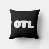 OTL Emoticon ~ Korean Slang Kussen (Achterkant)