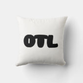 OTL Emoticon ~ Korean Slang Kussen (Achterkant)