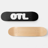 OTL Emoticon ~ Korean Slang Persoonlijk Skateboard (Horizontaal)