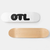 OTL Emoticon ~ Korean Slang Persoonlijk Skateboard (Horizontaal)