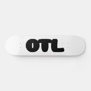 OTL Emoticon ~ Korean Slang Persoonlijk Skateboard