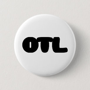 OTL Emoticon ~ Korean Slang Ronde Button 5,7 Cm