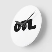 OTL Emoticon ~ Korean Slang Ronde Klok (Hoek)