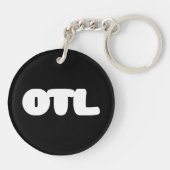 OTL Emoticon ~ Korean Slang Sleutelhanger (Achterkant)