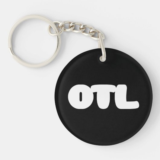 OTL Emoticon ~ Korean Slang Sleutelhanger (Voorkant)
