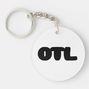 OTL Emoticon ~ Korean Slang Sleutelhanger