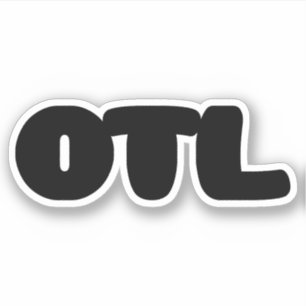 OTL Emoticon ~ Korean Slang Sticker