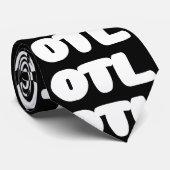 OTL Emoticon ~ Korean Slang Stropdas (Opgerold)