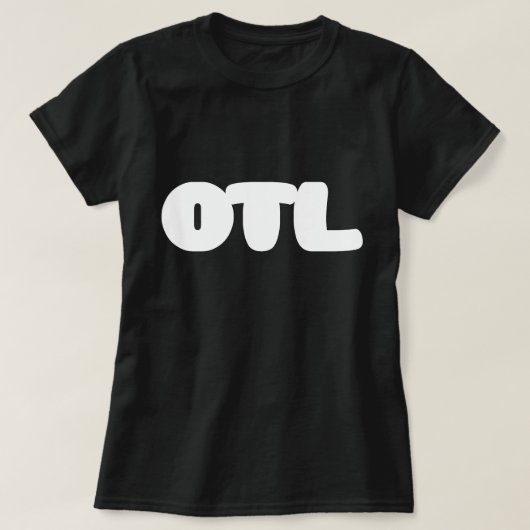 OTL Emoticon ~ Korean Slang T-shirt (Design voorkant)