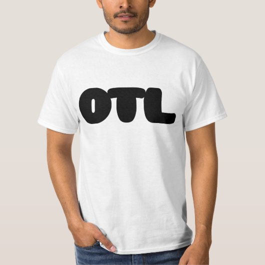 OTL Emoticon ~ Korean Slang T-shirt (Voorkant)
