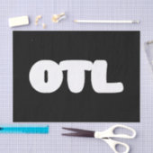 OTL Emoticon ~ Korean Slang Tissuepapier (Craft)