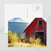Otoe County Barn Briefkaart (Voorkant / Achterkant)