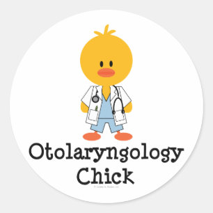 Otolaryngologie Chick Stickers