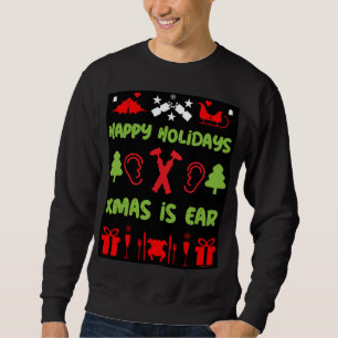 Otolaryngologie Otorhinolaryngoloog Xmas Trui