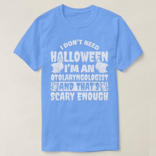OTOLARYNGOLOGIST Halloween Funny Premium T-Shirt (Design voorkant)