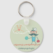 Otolaryngologist Sleutelhanger (Achterkant)