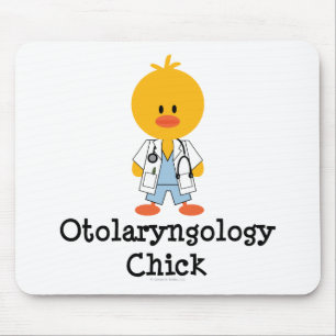 Otolaryngology Chick Mousepad Muismat