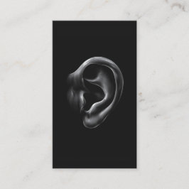 Otolaryngology Ears Doctor Modern Bold Visitekaartje