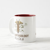 Otolaryngology Rocks Caduceus Mok (Voorkant links)