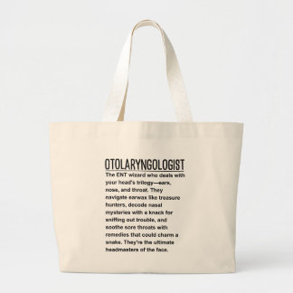 Otolaryngoloog Grote Tote Bag