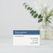 Otolaryngoloog Oorneus Keelarts Visitekaartje (Staand voorkant)