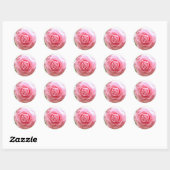 Otome-tsubaki: Camellia [Round Seal] Ronde Sticker (Vel)