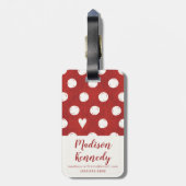 Otomi Boerderij Stap Bagagelabel (Achterkant verticaal)