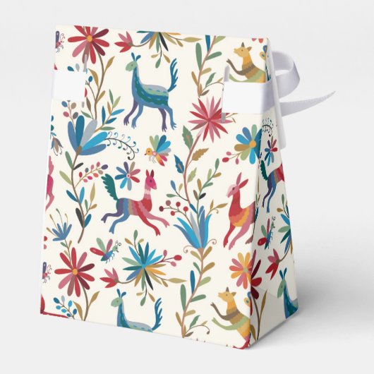Otomi Inspired Design Bedankdoosjes (Achterkant)