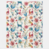 Otomi Inspired Design Fleece Deken (Voorkant)