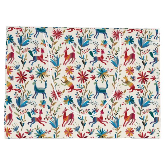 Otomi Inspired Design Groot Cadeauzakje (Achterkant)
