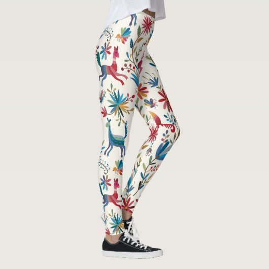 Otomi Inspired Design Leggings (Rechts)