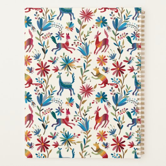Otomi Inspired Design Planner (Achterkant)