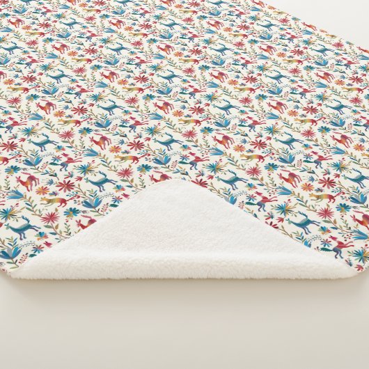 Otomi Inspired Design Sherpa Deken (3/4)