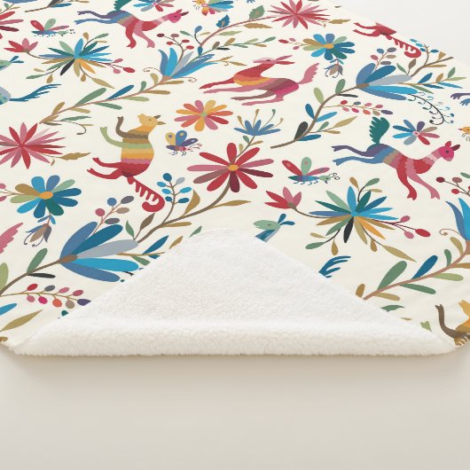 Otomi Inspired Design Sherpa Deken (3/4)