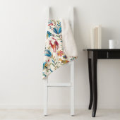 Otomi Inspired Design Sherpa Deken (In situ)