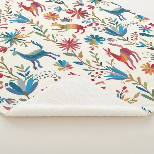 Otomi Inspired Design Sherpa Deken (3/4)