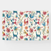 Otomi Inspired Design Spandoek (Horizontaal)