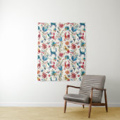 Otomi Inspired Design Wandkleed (In situ)