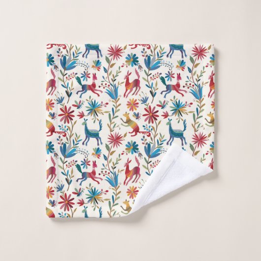 Otomi Inspired Design Washandje (Wasdoekje)