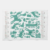Otomi Kitchen handdoek met Japanse kalender 2014 (Horizontaal)