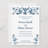 Otomi, MEXICA, BLAUW, VLOEREN, VOGELS Aankondiging (Voorkant)