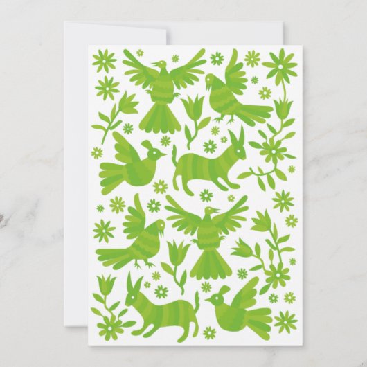 OTOMI, MEXICA, GROENEN, STROMEN EN VOGELS AANKONDIGING (Achterkant)