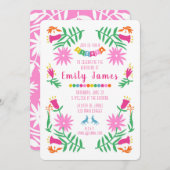 Otomi Print Fiesta Birthday Kaart (Voorkant / Achterkant)