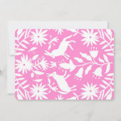 Otomi Print Fiesta Birthday Kaart (Achterkant)