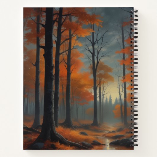 Otoño Nocturno Notitieboek (Achterkant)