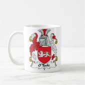 O'Toole Family Crest Koffiemok (Links)
